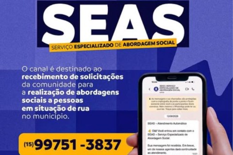 SEAS - ATENDE EM NOVO NÚMERO DE CONTATO